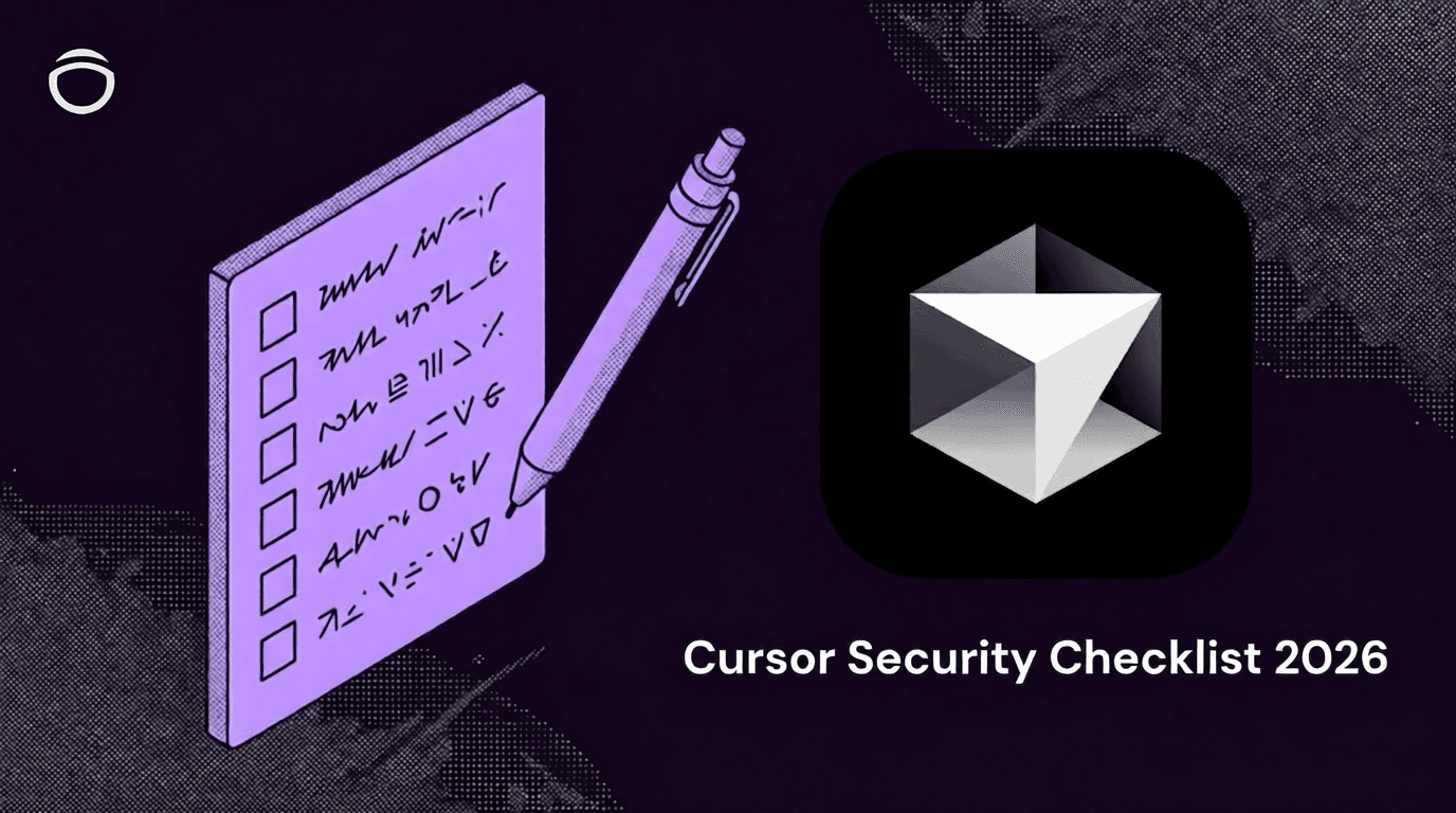 Security checklist interface for Cursor apps before production release.