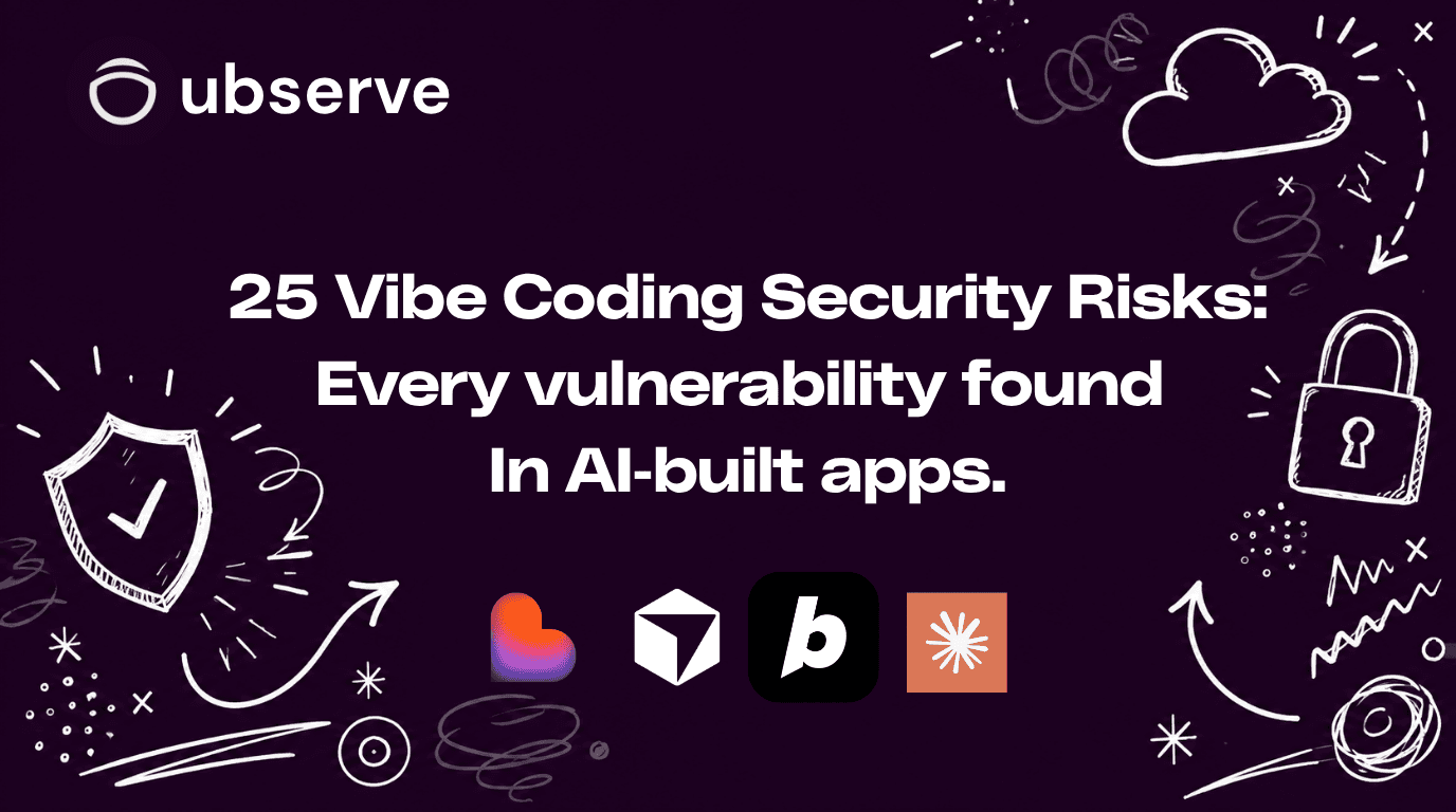 Vibe coding security risks. Every vulnerability pattern in AI-built apps using Cursor, Lovable, Bolt, and Supabase.